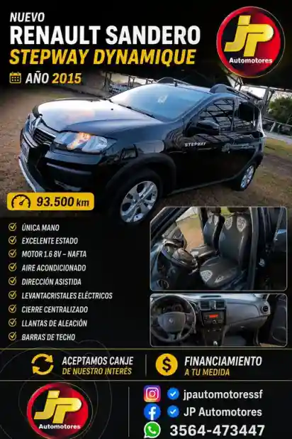 Renault Sandero Stepway 1.6 Dynamique  2015 - foto 1