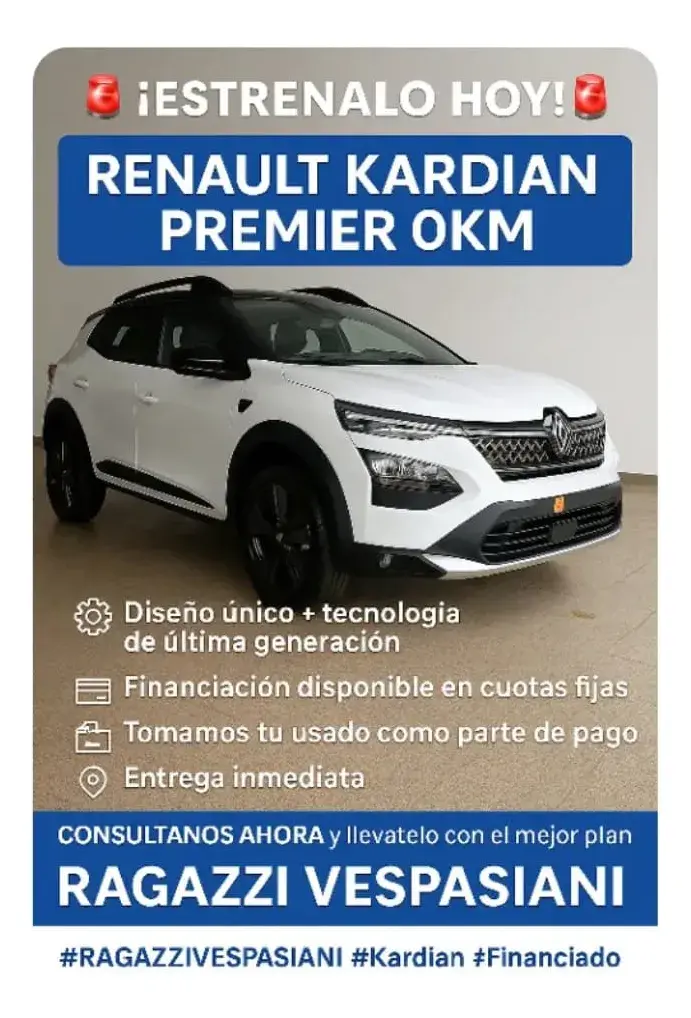 Renault Kardian 1.0 Tce Premiere Edition 200 Edc 2025 - foto 1