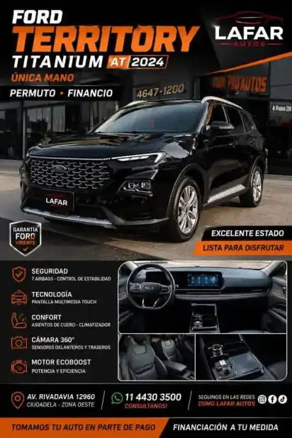 Ford Territory 1.8 Ecoboost Titanium At 2024 - foto 1
