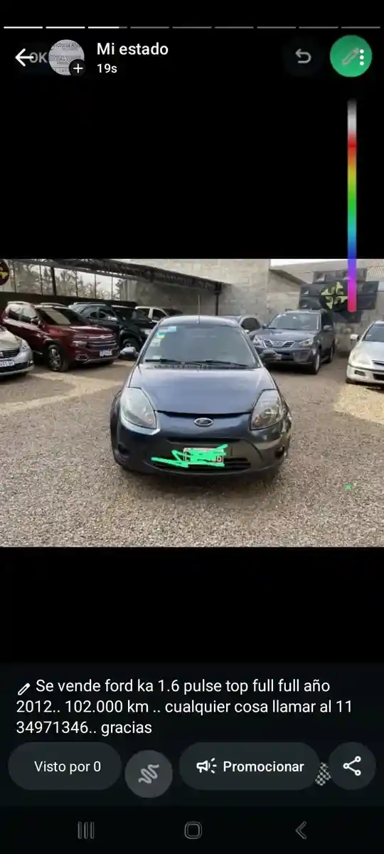 Ford Ka 1.6 Pulse Top 95Cv 2012 - foto 3