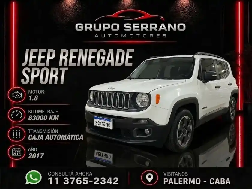 Jeep Renegade 1.8 Sport At Plus 2017 - foto 1