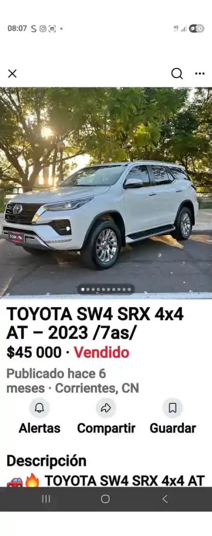 Toyota Sw4 Srx 4X4 At 2023 - foto 2