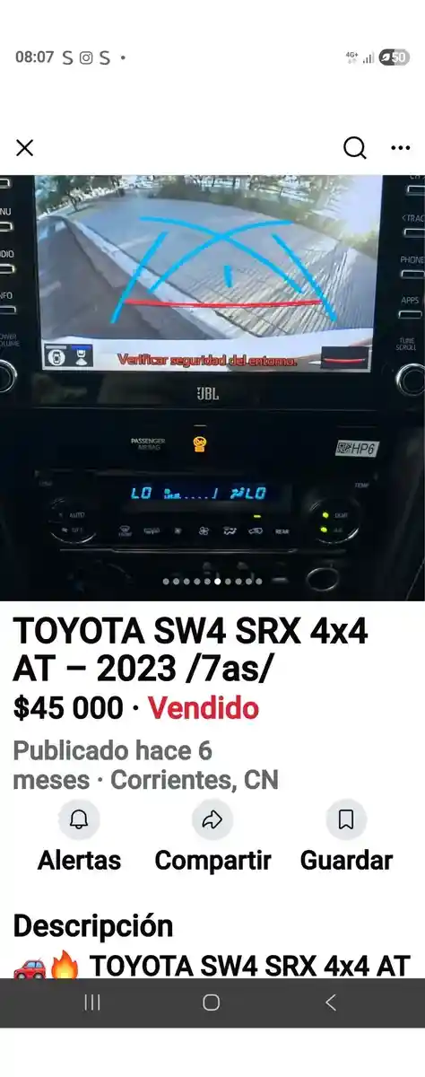 Toyota Sw4 Srx 4X4 At 2023 - foto 3
