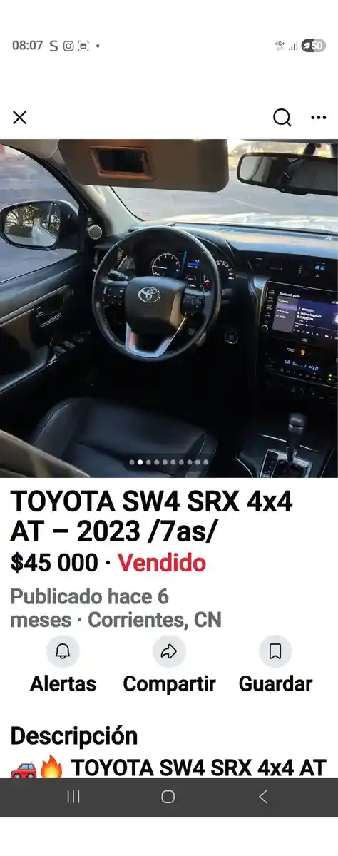 Toyota Sw4 Srx 4X4 At 2023 - foto 4