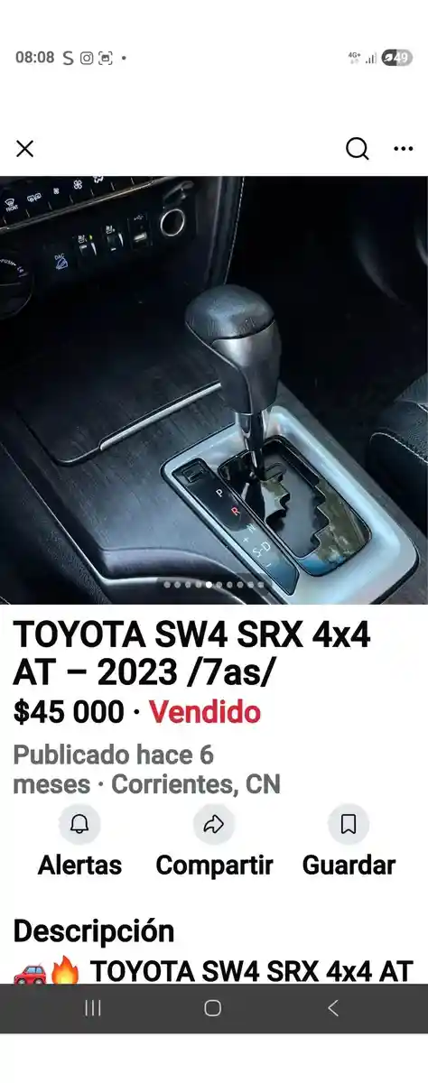 Toyota Sw4 Srx 4X4 At 2023 - foto 5