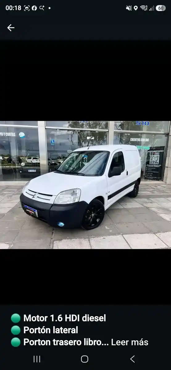 Citroën Berlingo Furgon 1.6 Hdi 92 Bussines 2017 - foto 1