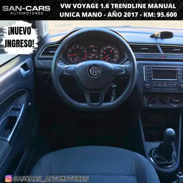 Volkswagen Voyage 1.6 Trendline 101Cv 2017 - foto 5