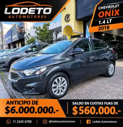 Chevrolet Onix 2018 - foto 1