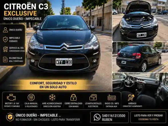 Citroën C3 1.6 Exclusive Vti 115Cv 2013 - foto 5