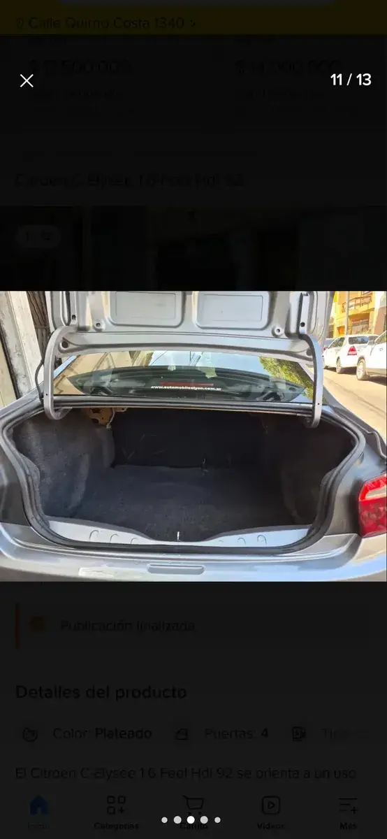Citroën C-Elysee 1.6 Feel Hdi 92 2017 - foto 3