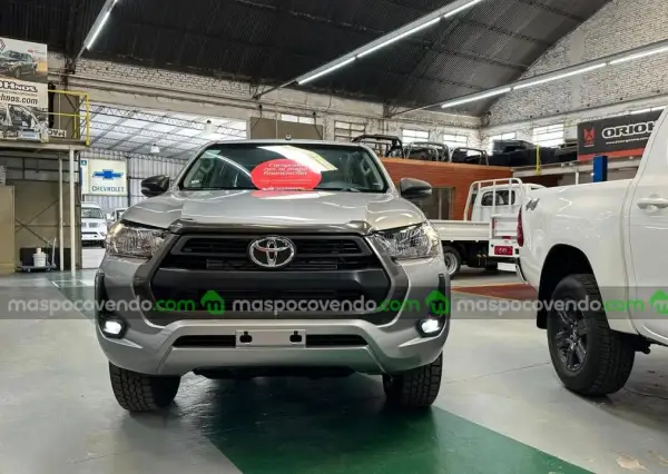 Toyota Hilux C/Doble 2.8 Tdi Automatica Sr 4X4 0Km My2025 Blanco Orio Hnos  0 - foto 1