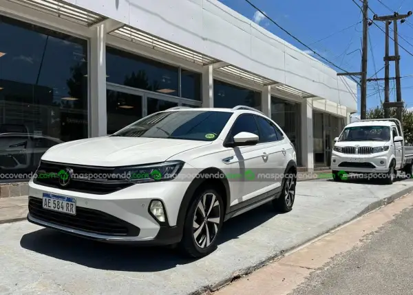 Volkswagen Nivus Highline 200 Tsi A/T Año 2021 Blanco Con 83.000Km. Impecable!! Orio Hnos  2021 - foto 1