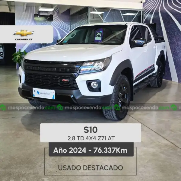 Chevrolet P-Up S10 2.8 Cd 4X4 Z71 Tdci 200Cv At 2024  2024 - foto 1
