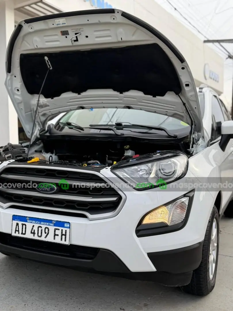 Ford Ecosport Se 1.5 Nafta Manual Año 2019 Blanco. Con 105.000Km. Rto Vigente.  2019 - foto 2