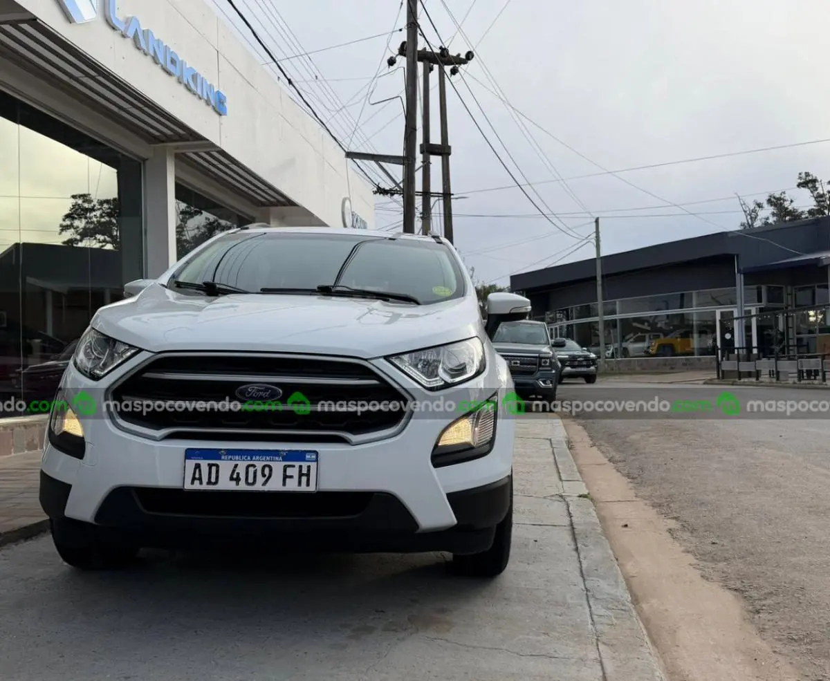 Ford Ecosport Se 1.5 Nafta Manual Año 2019 Blanco. Con 105.000Km. Rto Vigente.  2019 - foto 3