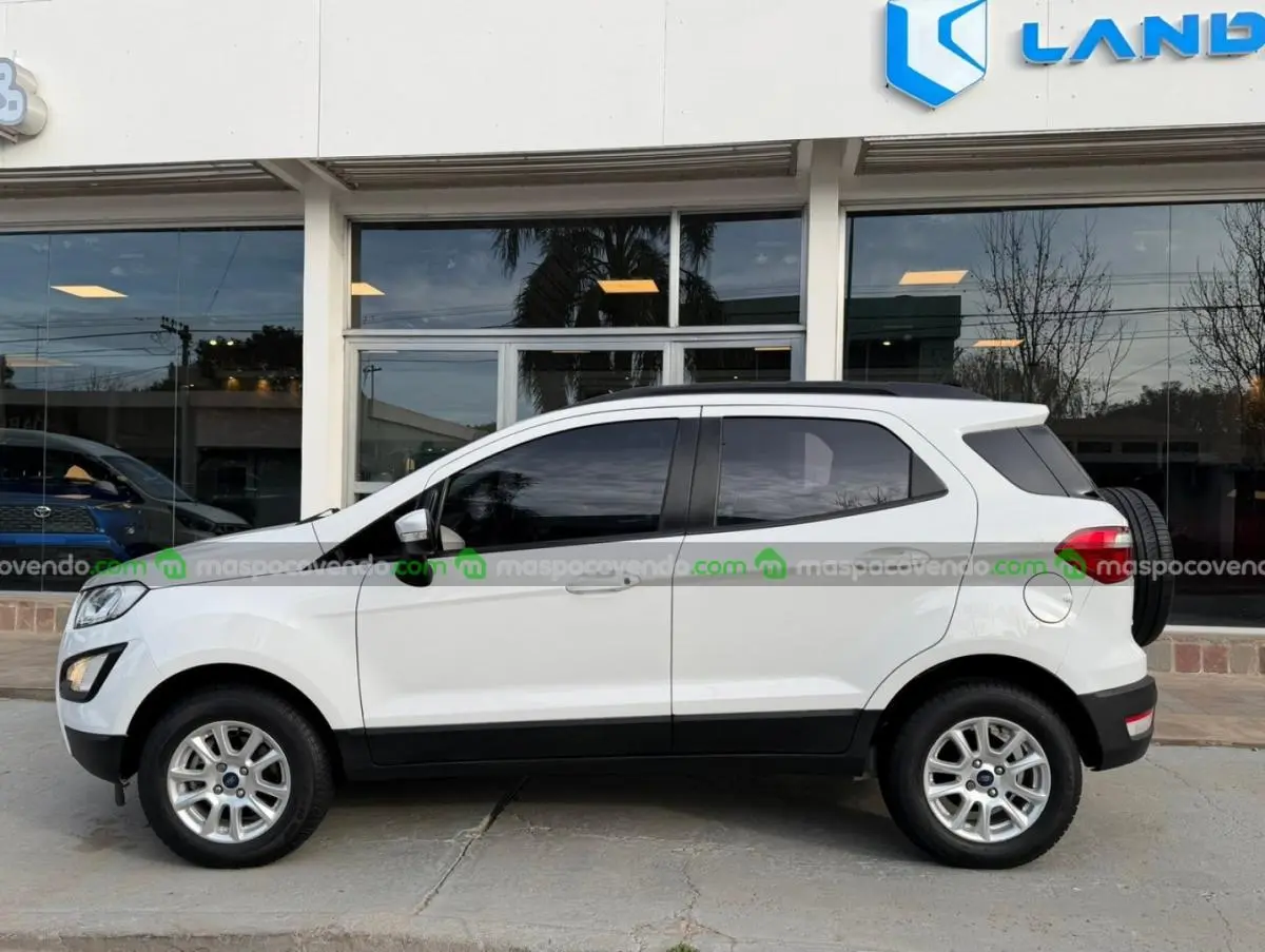 Ford Ecosport Se 1.5 Nafta Manual Año 2019 Blanco. Con 105.000Km. Rto Vigente.  2019 - foto 4