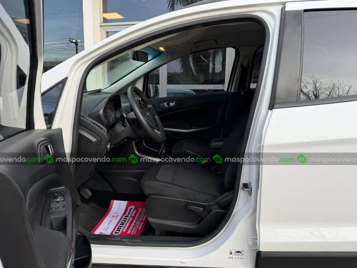 Ford Ecosport Se 1.5 Nafta Manual Año 2019 Blanco. Con 105.000Km. Rto Vigente.  2019 - foto 5