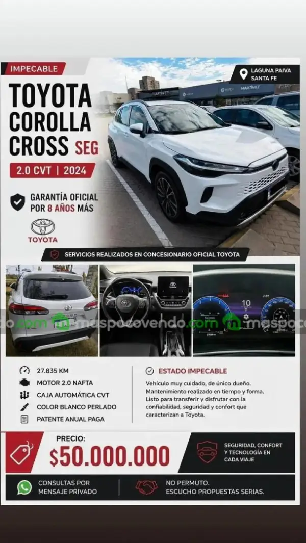 Toyota Corolla Cross Seg 2.0  0 - foto 1
