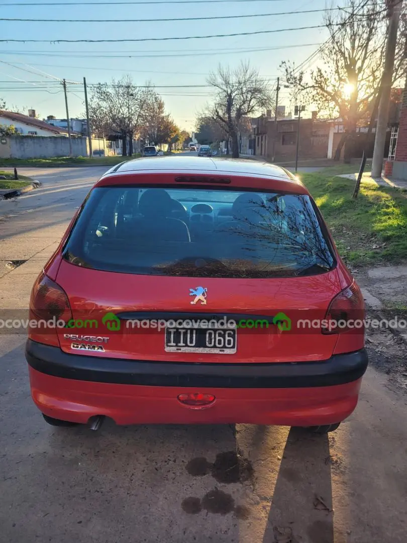 Peugeot 206 1.4 Nafta 2009  2009 - foto 5