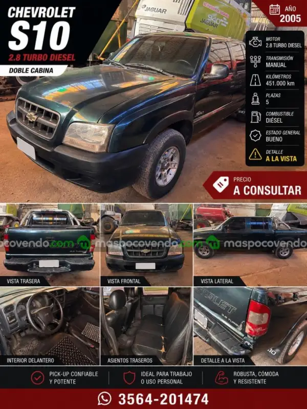 Chevrolet S10 2.8 Turbo Diesel  0 - foto 1