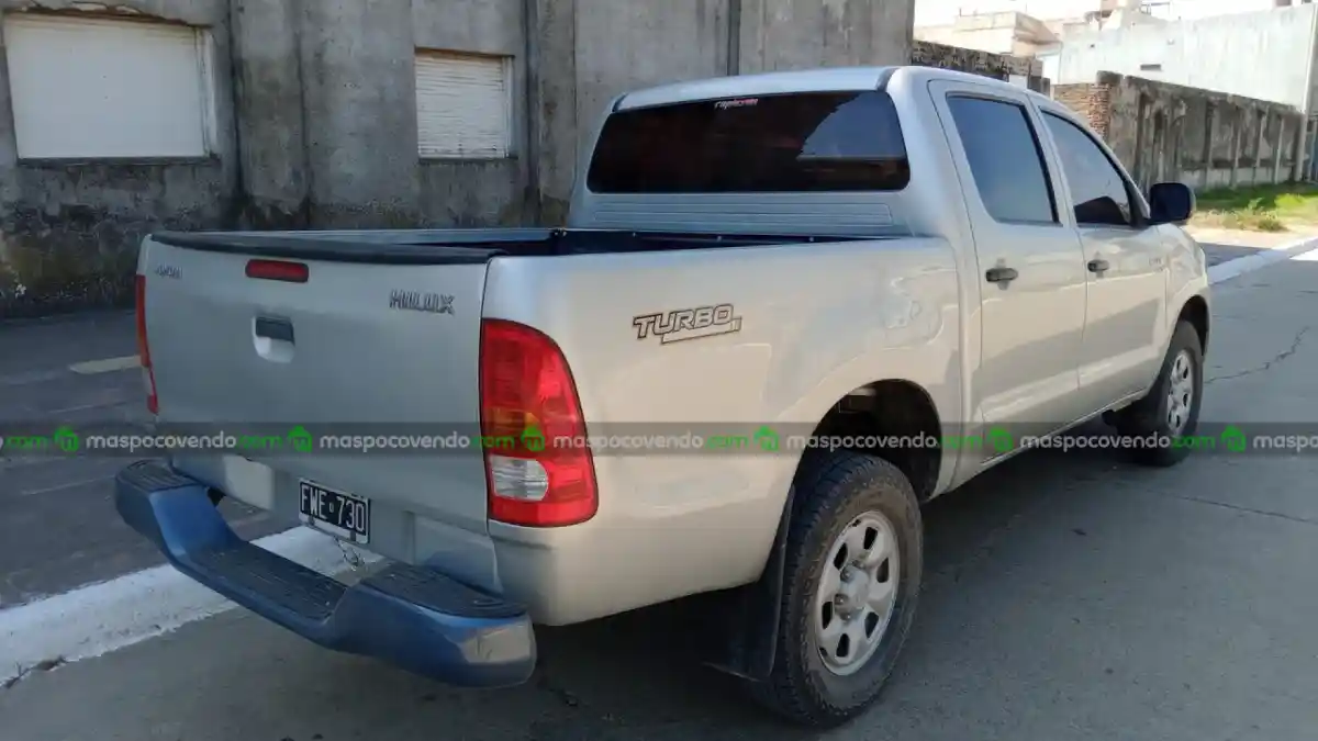 Toyota Hilux 2006, D/C, 4X2, Dx, Motor 2.5  2006 - foto 3