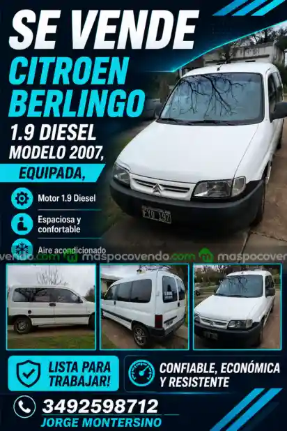 Citroën BERLINGO 2007 1.9 DIESEL 2007 - foto 1
