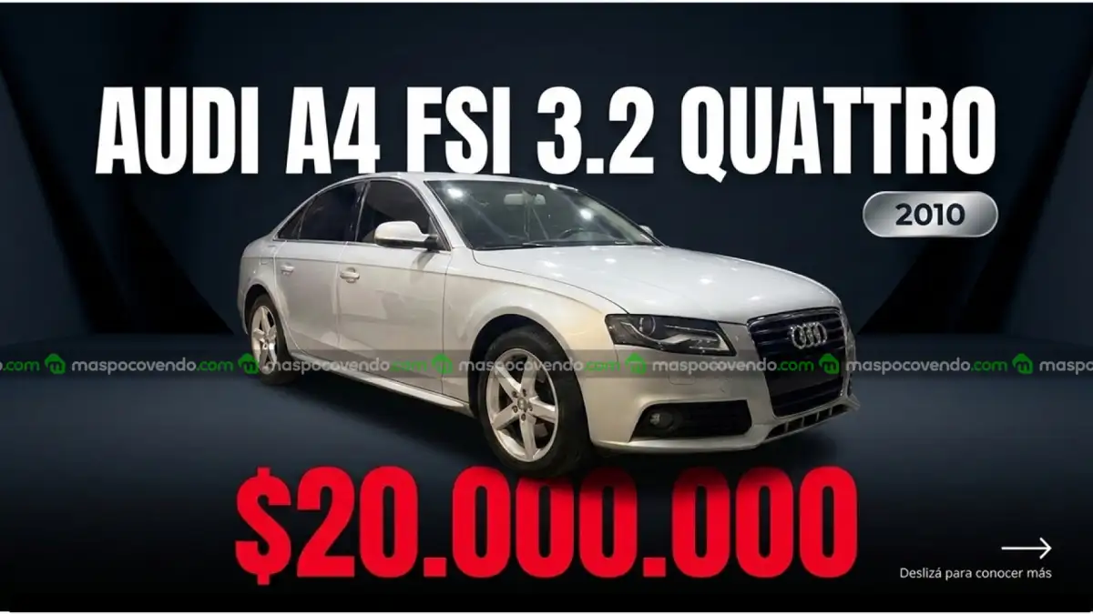 Audi A4 Fsi 3.2 Quattro (Modelo 2010)  2010 - foto 1