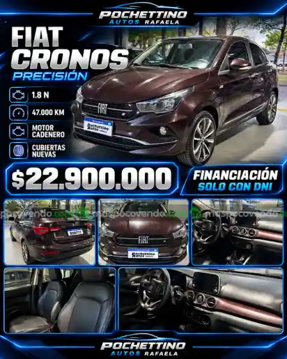 Fiat Cronos-Km 47-2021  2021 - foto 1