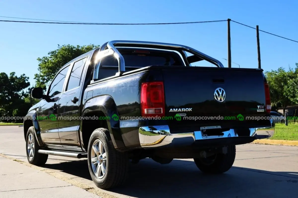 Volkswagen Amarok Highline 4X4 Año 2010 Con 122000 Km Primera Mano Servicios Oficiales  2010 - foto 3