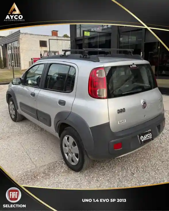 Fiat Uno 1.4 5 Ptas Way  2013 - foto 2