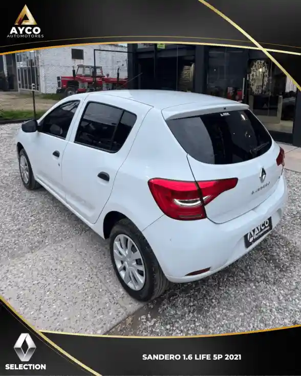 Renault Sandero Ii 1.6 16V Life       L/19  2021 - foto 4