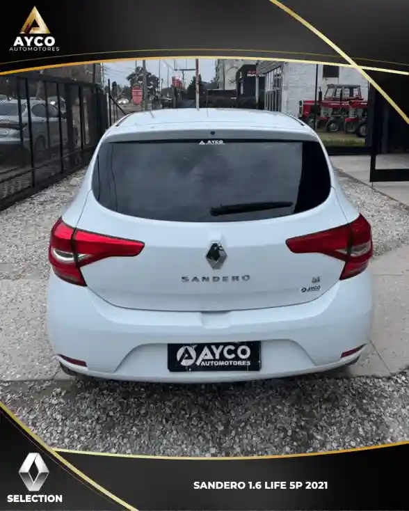 Renault Sandero Ii 1.6 16V Life       L/19  2021 - foto 5
