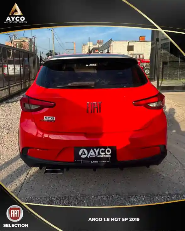 Fiat Argo 1.8 Hgt  2019 - foto 5