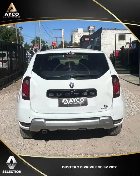 Renault Duster 2.0 4X2 Privilege  L/15  2017 - foto 4
