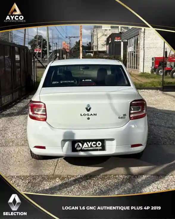 Renault Logan Ii 1.6  8V Authentique Plus  2019 - foto 2