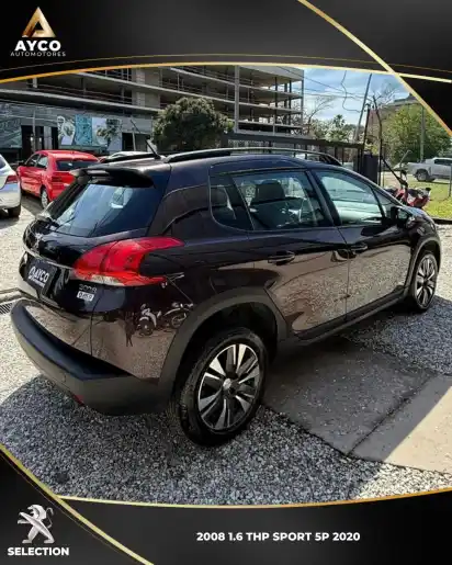 Peugeot 2008 1.6 Sport Thp            L/19  2020 - foto 5