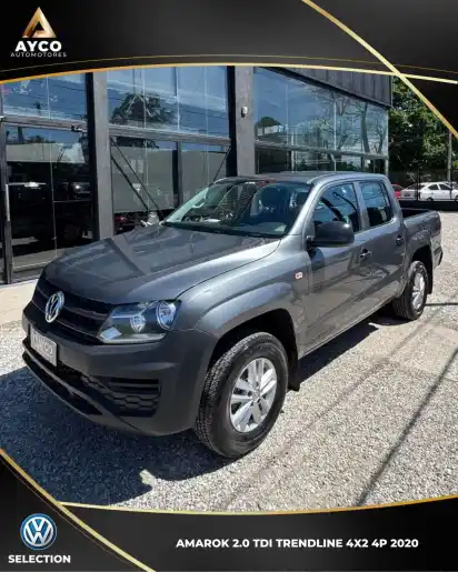 VOLKSWAGEN AMAROK 20TD 4X2 DC TRENDLINE 140HP  L17 2020 - foto 1