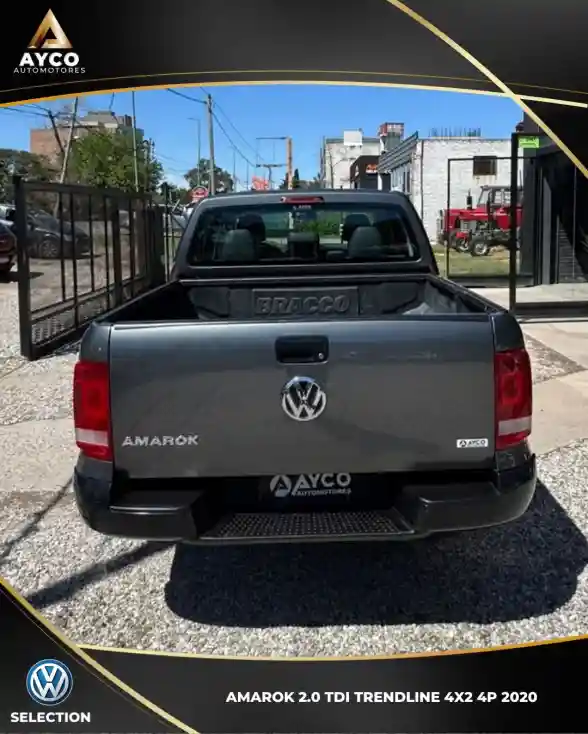 Volkswagen Amarok 20Td 4X2 Dc Trendline 140Hp  L17  2020 - foto 4