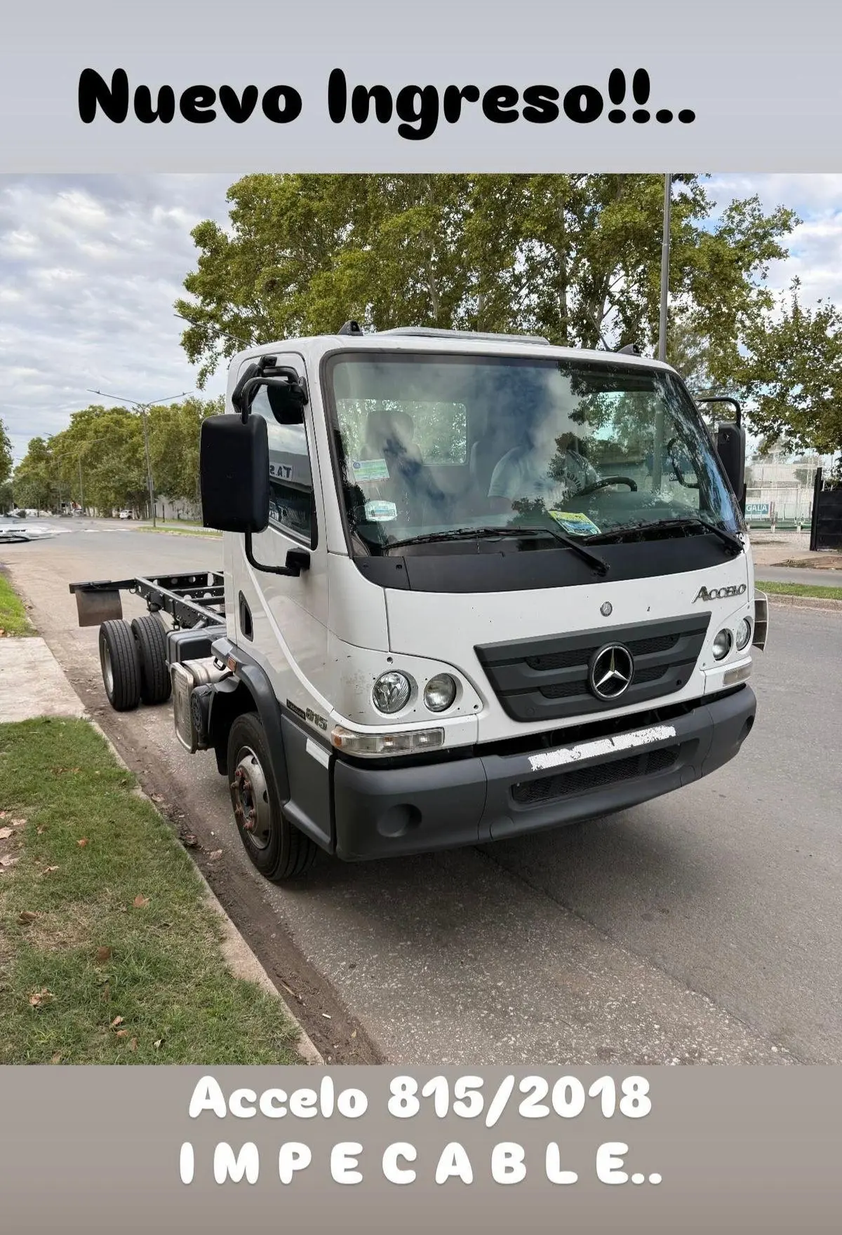 Mercedes Benz C Accelo  815/37/39 Frontal  2018 - foto 3