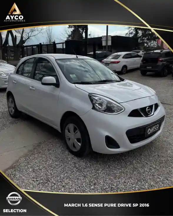 Nissan March 1.6 Sense Pure Drive  2016 - foto 2
