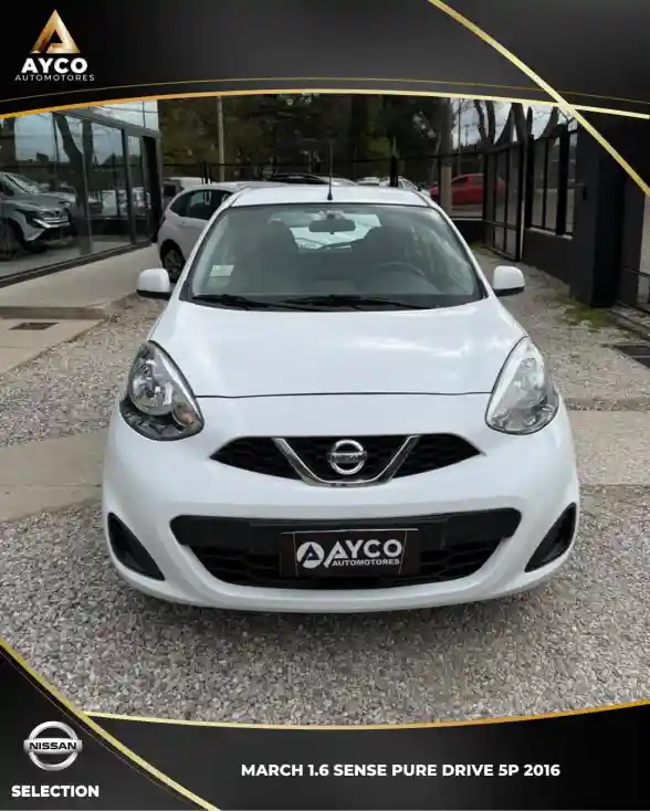 Nissan March 1.6 Sense Pure Drive  2016 - foto 3