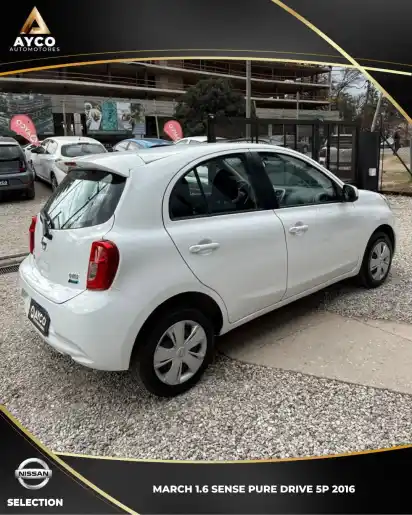 Nissan March 1.6 Sense Pure Drive  2016 - foto 4