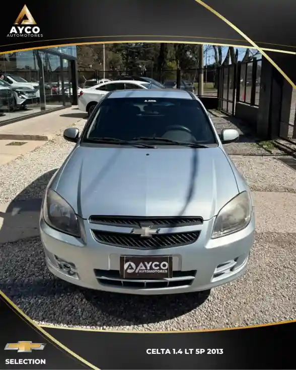 Chevrolet Celta 1.4 5 Ptas Lt  2013 - foto 2