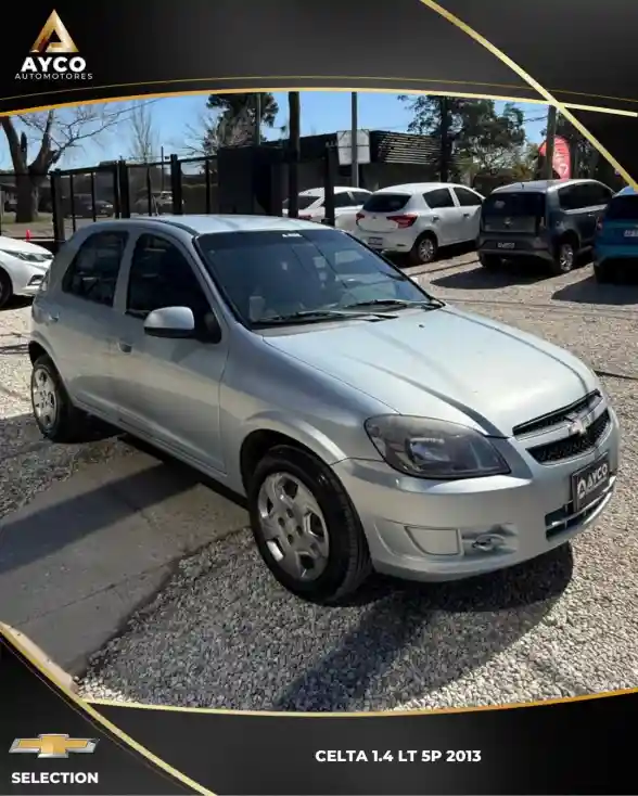 Chevrolet Celta 1.4 5 Ptas Lt  2013 - foto 4
