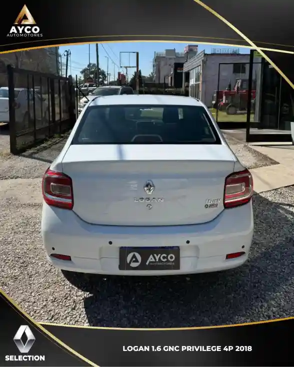 RENAULT LOGAN II 1.6 16V PRIVILEGE 2018 - foto 1