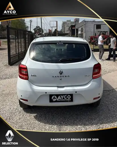 Renault Sandero Ii 1.6 16V Privilege Pack  2019 - foto 4