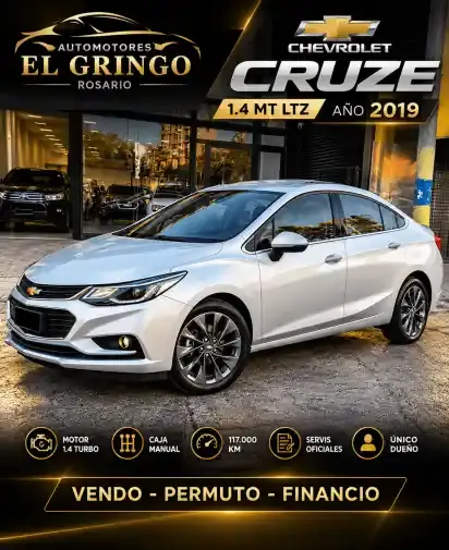 Chevrolet Cruze 1.4 4 Ptas Ltz  2019 - foto 1