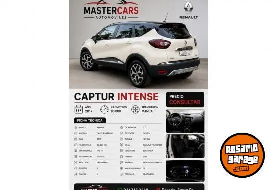 Renault Captur Intens 2.0  2017 - foto 3