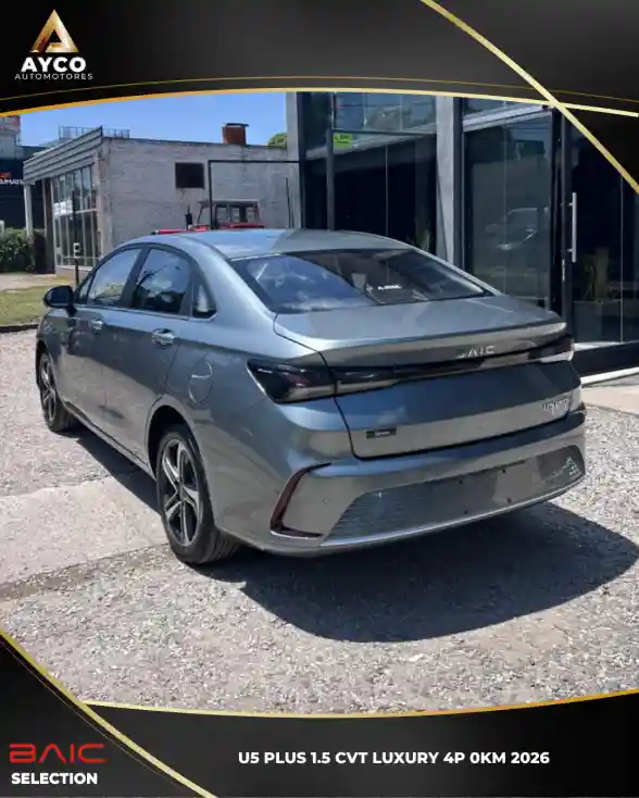 Baic U5 Plus 1.5 Cvt Luxury 4P 2026 - foto 3