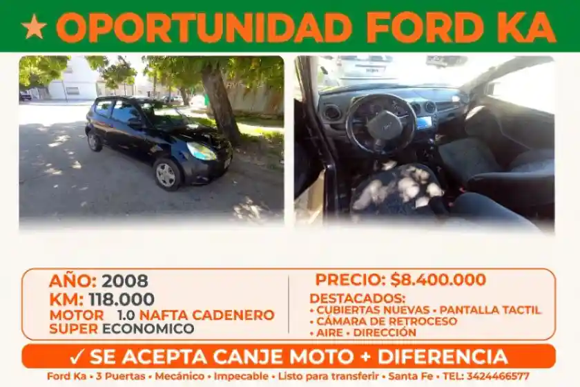 Ford Ka 2008 Nafta 1.0  2008 - foto 1